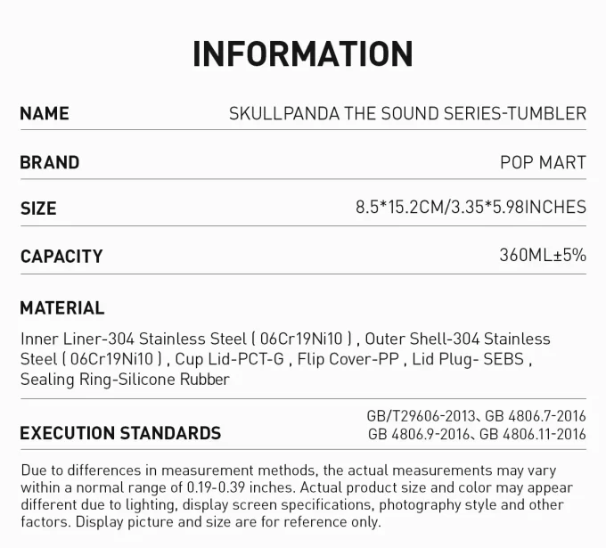 SKULLPANDA The Sound Series-Becher