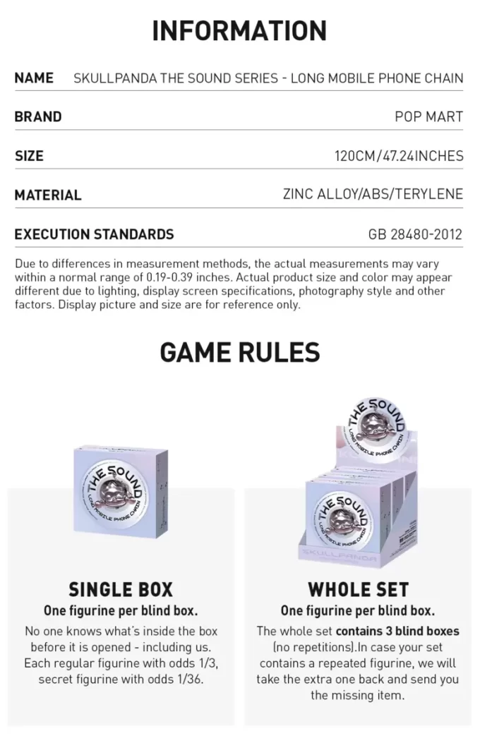 SKULLPANDA The Sound Series Lange Handykette