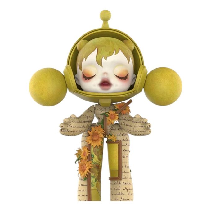 Skullpanda Van Gogh Museum Sonnenblumen 400%