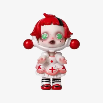 SKULLPANDA Weiße Dienstmädchen-Figur