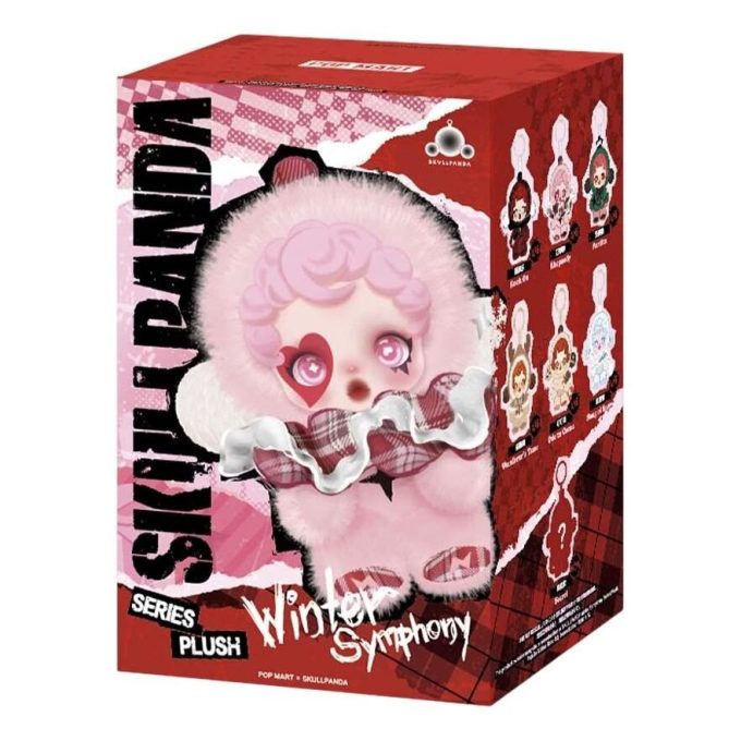 Skullpanda Winter Symphony Anhänger, versiegelte Hülle (1 Blindbox)