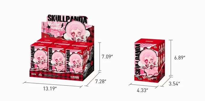 SKULLPANDA Winter Symphony Series Plüsch