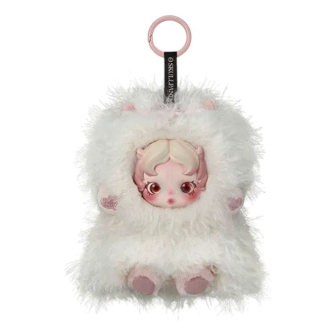 Skullpanda You Found Me Plüschpuppenanhänger „Ghostie“