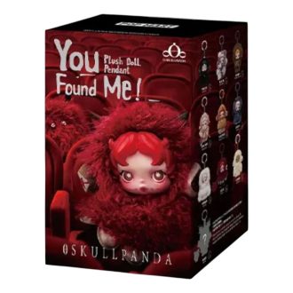 Skullpanda You Found Me Plüschpuppenanhänger, versiegelte Hülle (1 Blindbox)