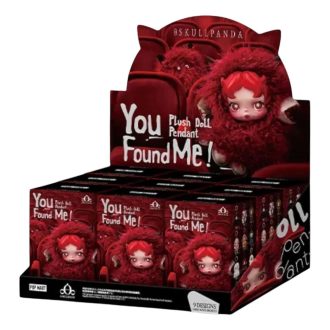 Skullpanda You Found Me Plüschpuppenanhänger, versiegelte Schachtel (9 Blindboxen)