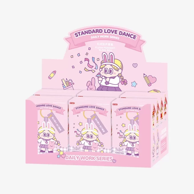 Standard Love Dance Daily Work Series – Plüschanhänger-Blindbox
