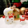 Sweet Bean Schneemann Figur