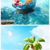 Szenensets der Serie „Die wunderbaren Träume von Mickey und seinen Freunden“