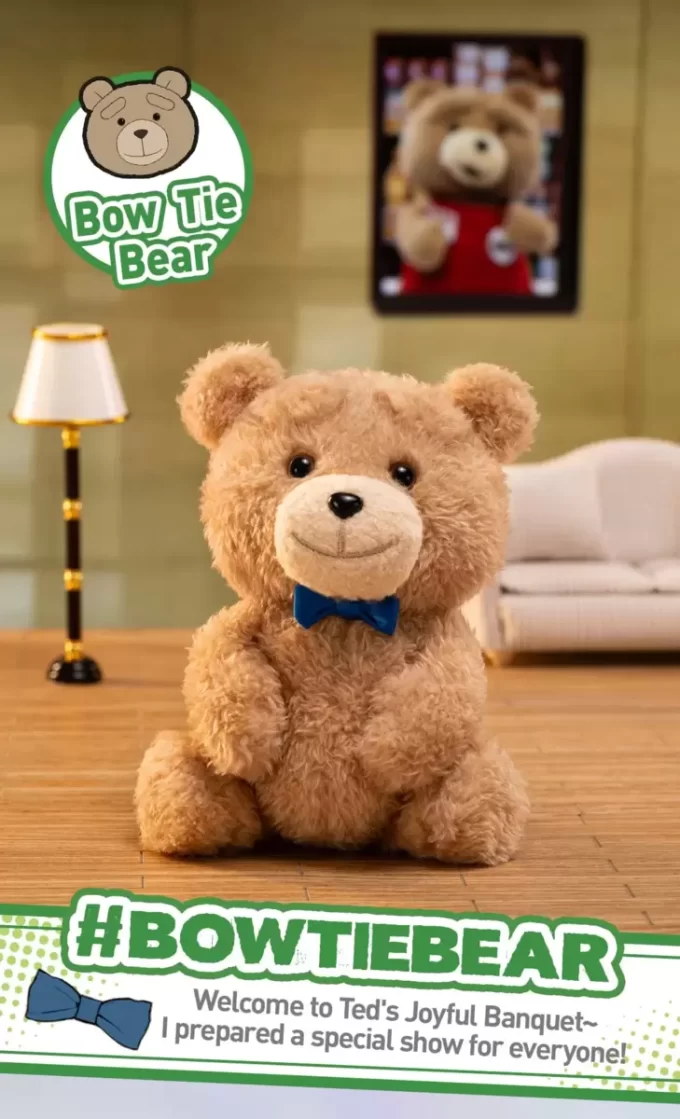 Ted2 Teddybär Action Plüsch Anhänger