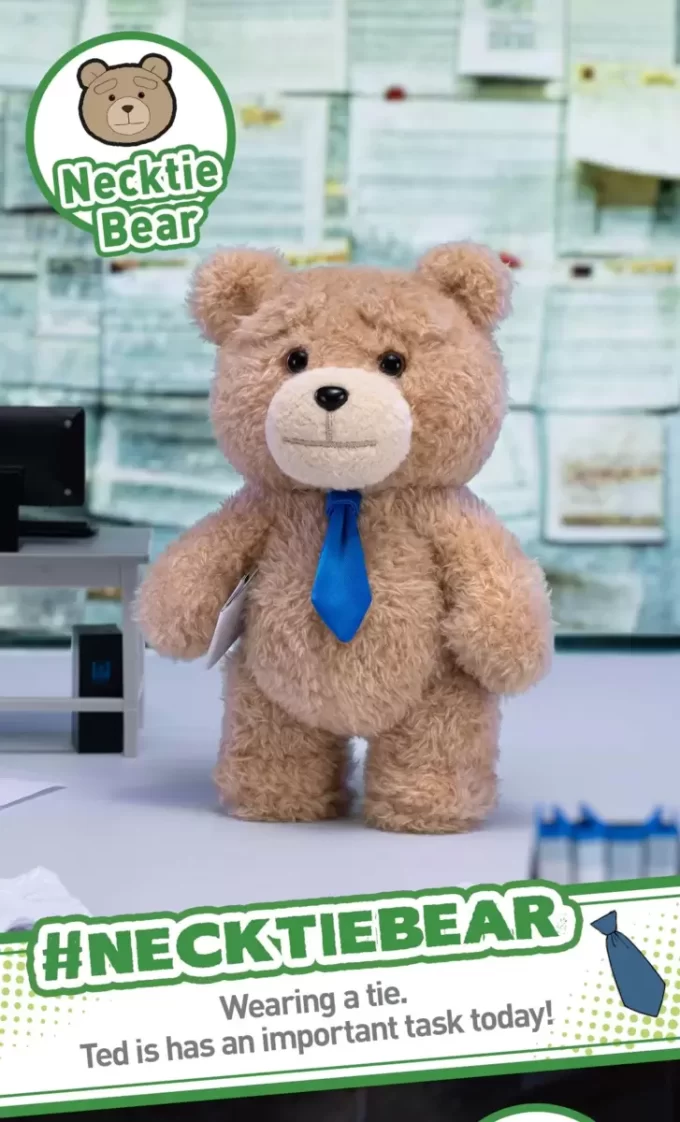 Ted2 Teddybär Action Plüsch Anhänger