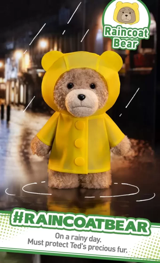 Ted2 Teddybär Action Plüsch Anhänger
