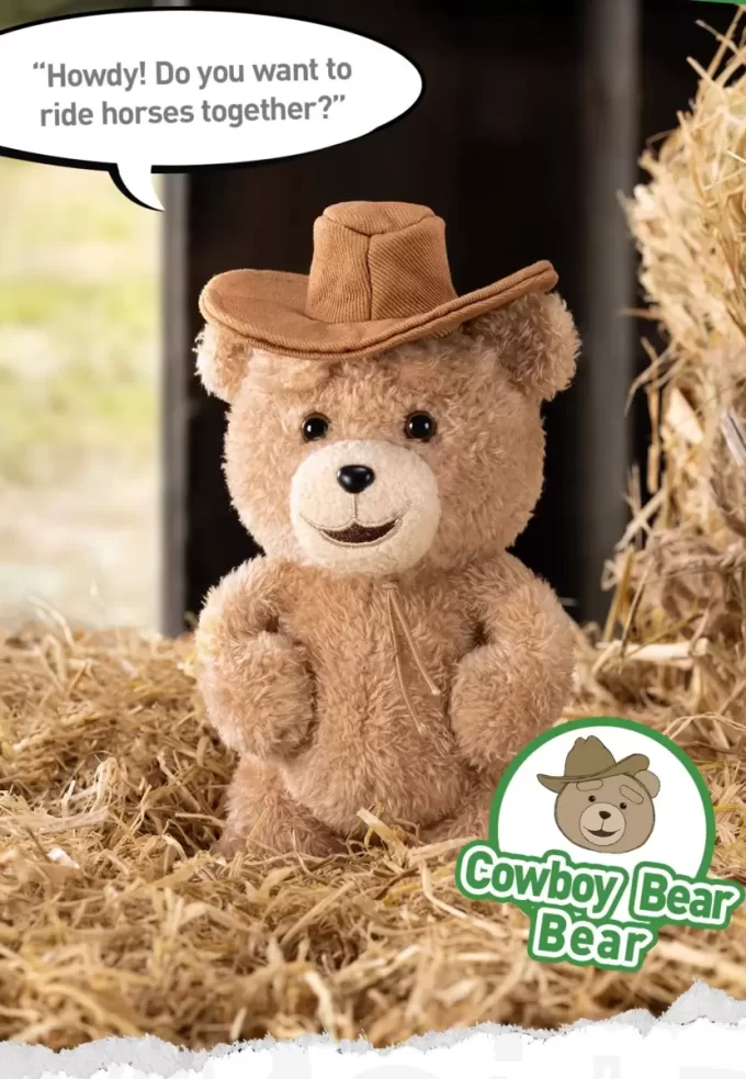 Ted2 Teddybär Action Plüsch Anhänger