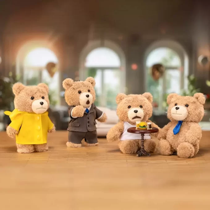 Ted2 Teddybär Action Plüsch Anhänger