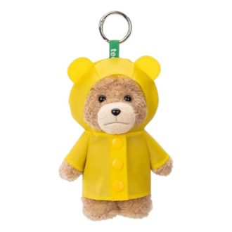 Ted2 Teddybär Action Plüschanhänger „Regenmantelbär“