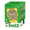 Ted2 Teddybär Action Plüschanhänger, versiegelte Hülle (1 Blindbox)