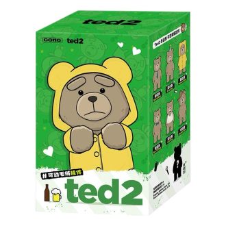 Ted2 Teddybär Action Plüschanhänger, versiegelte Hülle (1 Blindbox)
