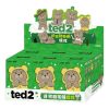 Ted2 Teddybär-Action-Plüschanhänger, versiegelte Schachtel (6 Blindboxen)