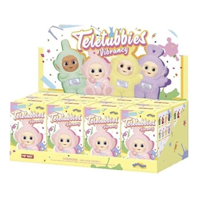 Teletubbies Vibrancy Figuren, versiegelte Kiste (8 Blindboxen)