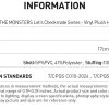 THE MONSTERS Let’s Checkmate Series – Vinyl-Plüsch-Hängekarte