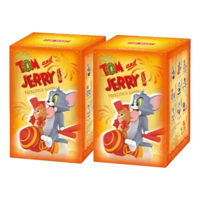 Tom & Jerry Forbidden Compass Figuren, versiegelte Kiste (2 Blindboxen)