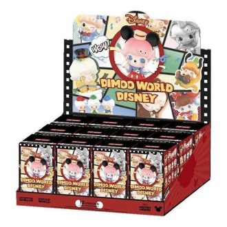 Versiegelte Hülle für Disney Dimoo World-Figuren (12 Blindboxen)