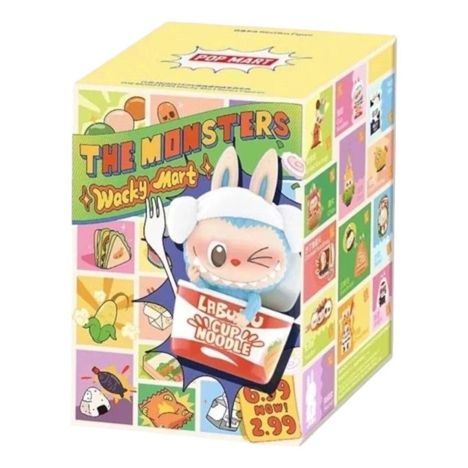 Versiegelte Hüllen für Labubu Wacky Mart-Figuren (1 Blindbox)