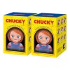 Versiegelte Schachtel mit Figuren aus der Chucky-Franchise-Serie (2 Blindboxen)