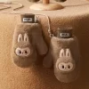 Warme, flauschige Weihnachtsserie – LABUBU Plüschhandschuhe