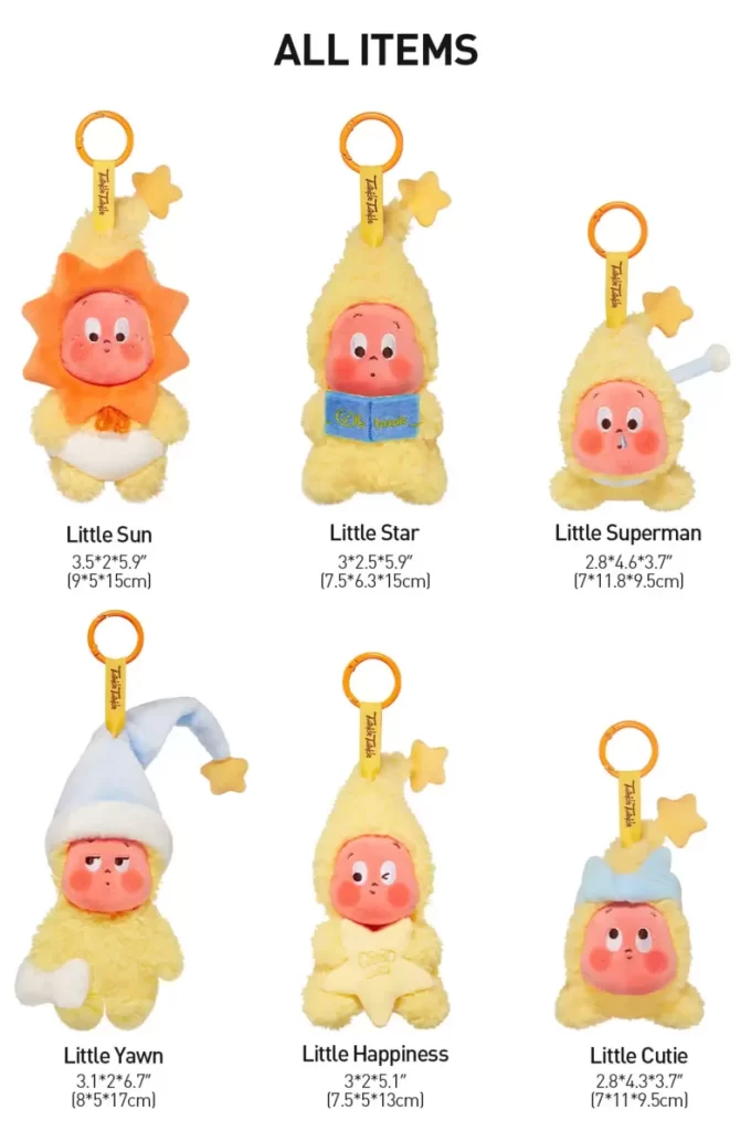 We Are Twinkle Twinkle Series – Plüschanhänger-Blindbox