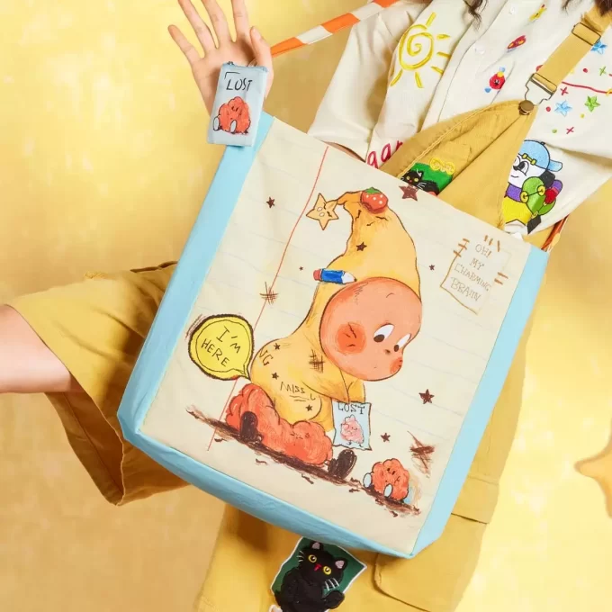 Wir sind Twinkle Twinkle Serie-Canvas Tasche