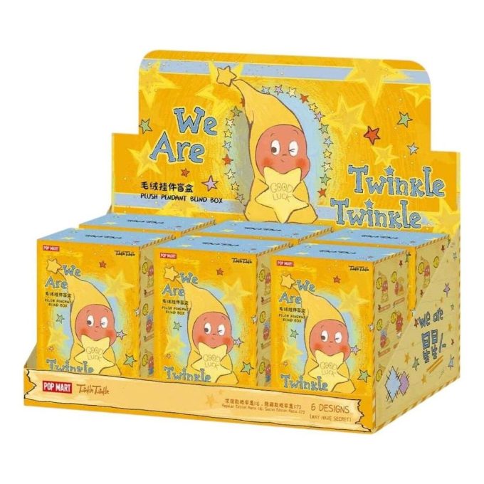 Wir sind Twinkle Twinkle Series Plüschanhänger, versiegelte Schachtel (6 Blindboxen)