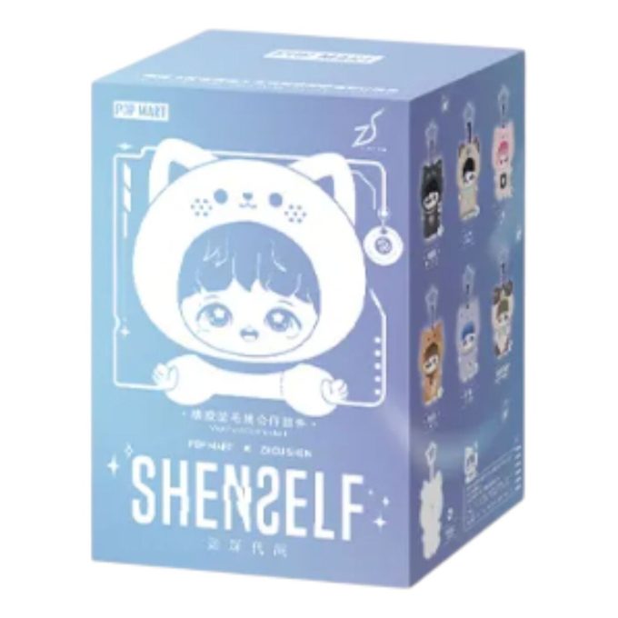 Zhou Shen Shenself Vinyl-Plüschpuppenanhänger, versiegelte Hülle (1 Blindbox)
