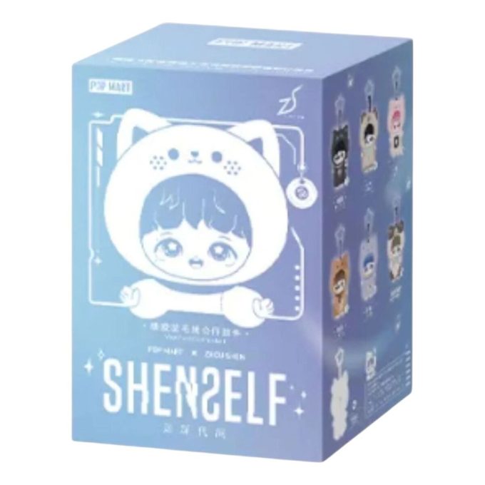 Zhou Shen Shenself Vinyl-Plüschpuppenanhänger, versiegelte Hülle (1 Blindbox)