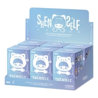 Zhou Shen Shenself Vinyl-Plüschpuppenanhänger, versiegelte Hülle (6 Blindboxen)
