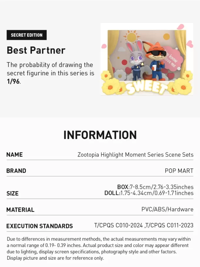 Zootopia Highlight Moment Series-Szenensets