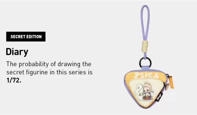 Zsiga Borderline Drifter Series – Dreieckige Tasche Blind Box