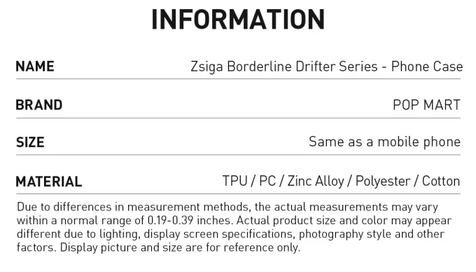 Zsiga Borderline Drifter Series-Telefonhülle