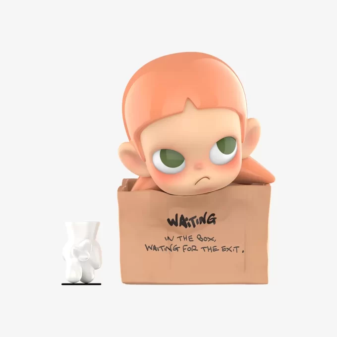 Zsiga wartende Figur